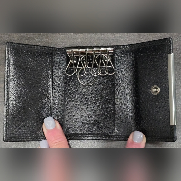 NIB Gucci Key Case/Card Holder with Box & Ribbon - Picture 4 of 11